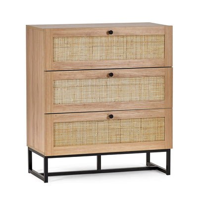Padstow 3 Drawer Chest - Oak