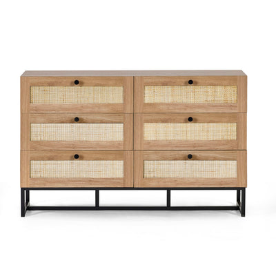Padstow 6 Drawer Chest - Oak