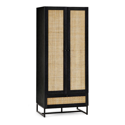 Padstow Wardrobe - Black