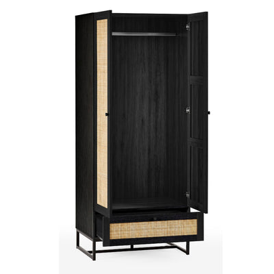 Padstow Wardrobe - Black