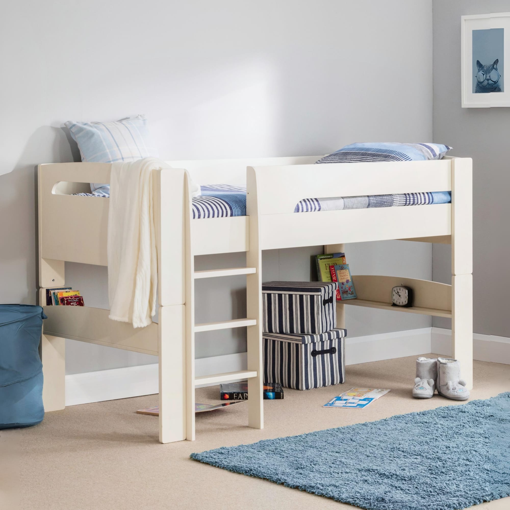 Pluto Midsleeper Stone White