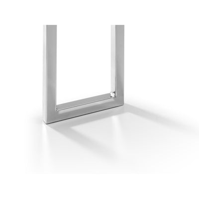 Positano Marble & Chrome Dining Table