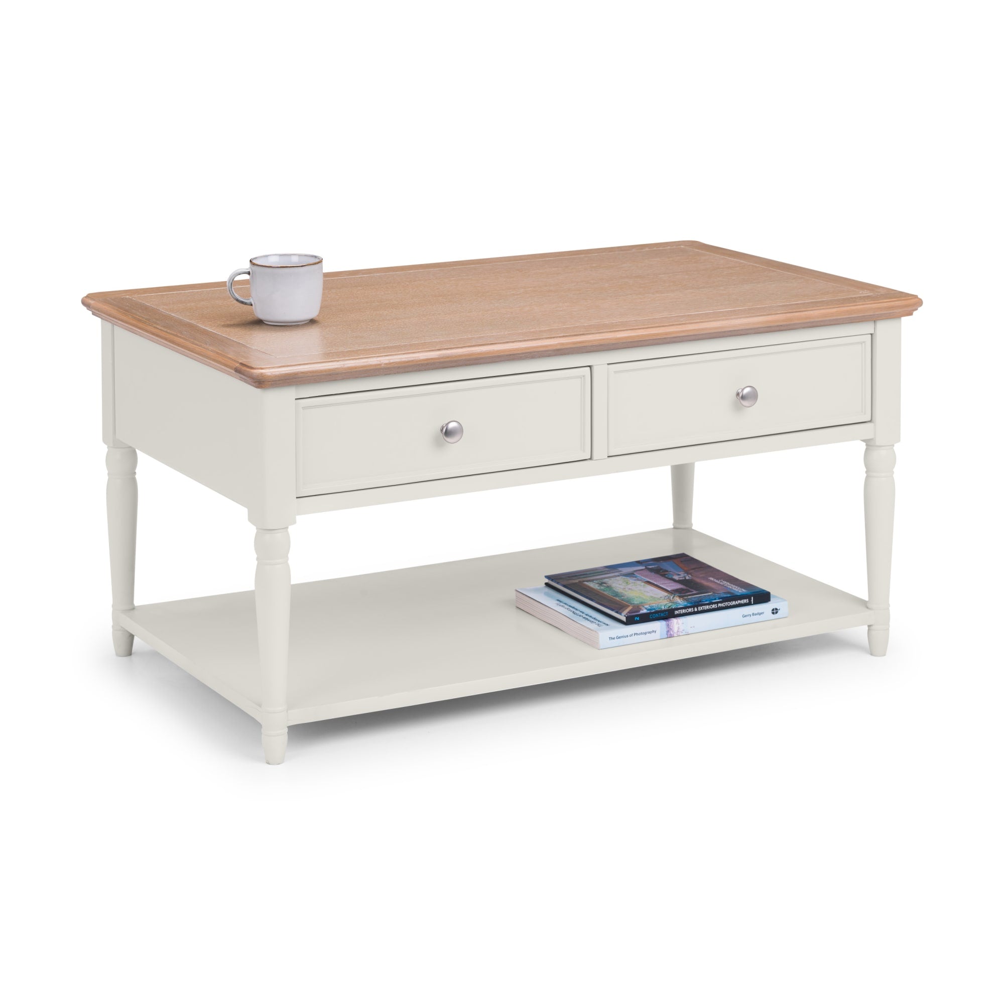 Provence 2 Drawer Coffee Table