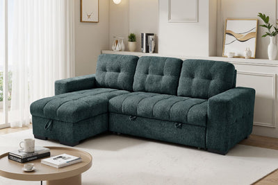 Palermo Universal Corner Sofabed Teal