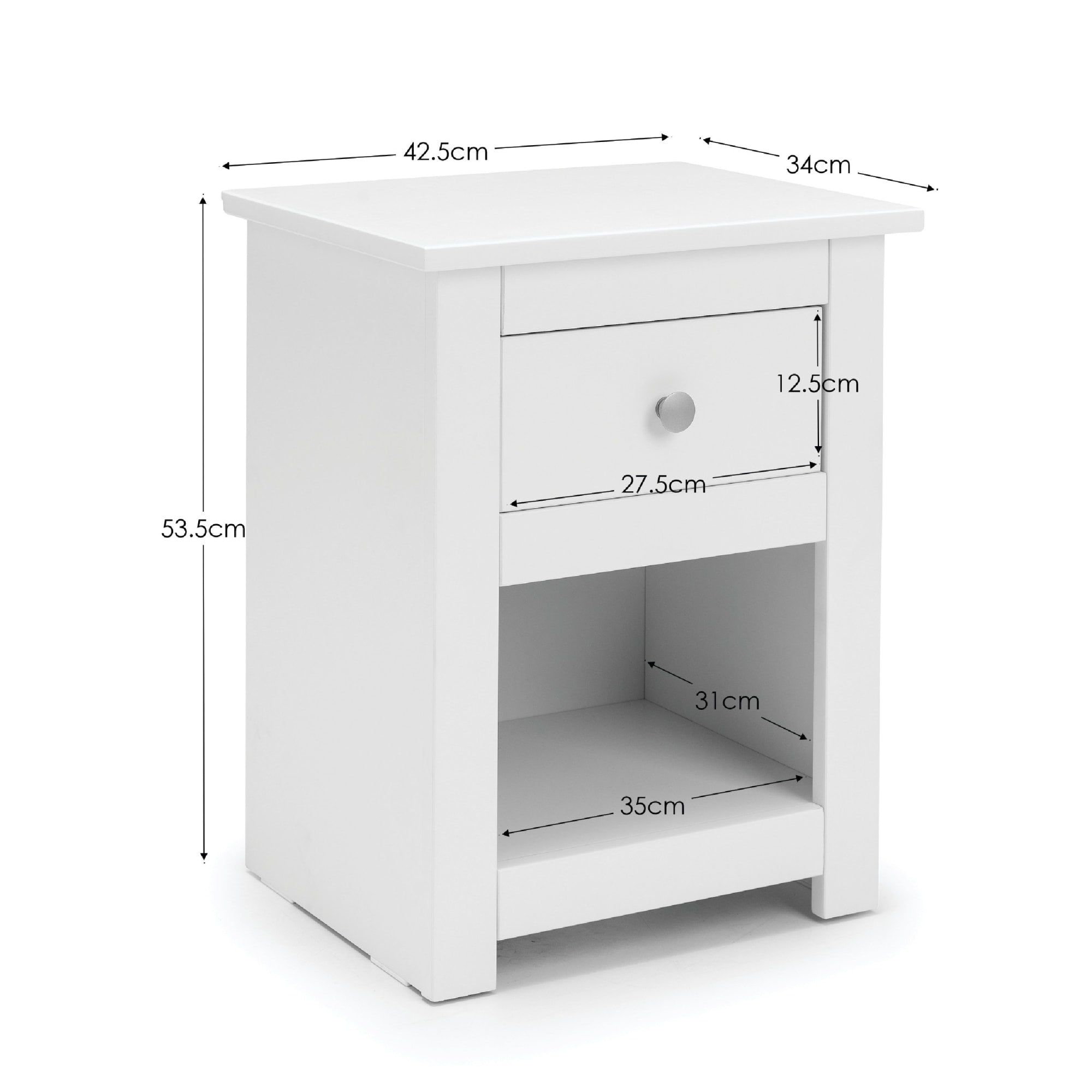 Radley Bedside - Surf White