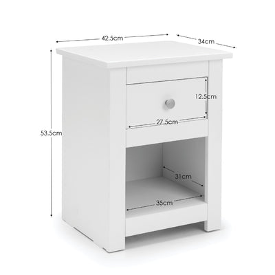 Radley Bedside - Surf White