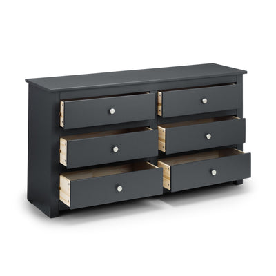 Radley 6 Drawer Chest - Anthracite