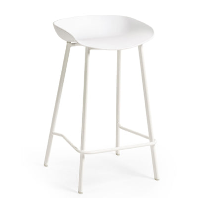 Set Of 2 Renzo Bar Stool White