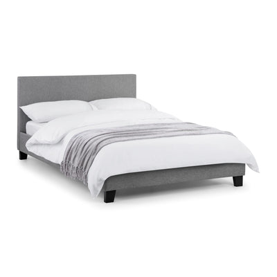 Rialto 150cm King Bed Light Grey