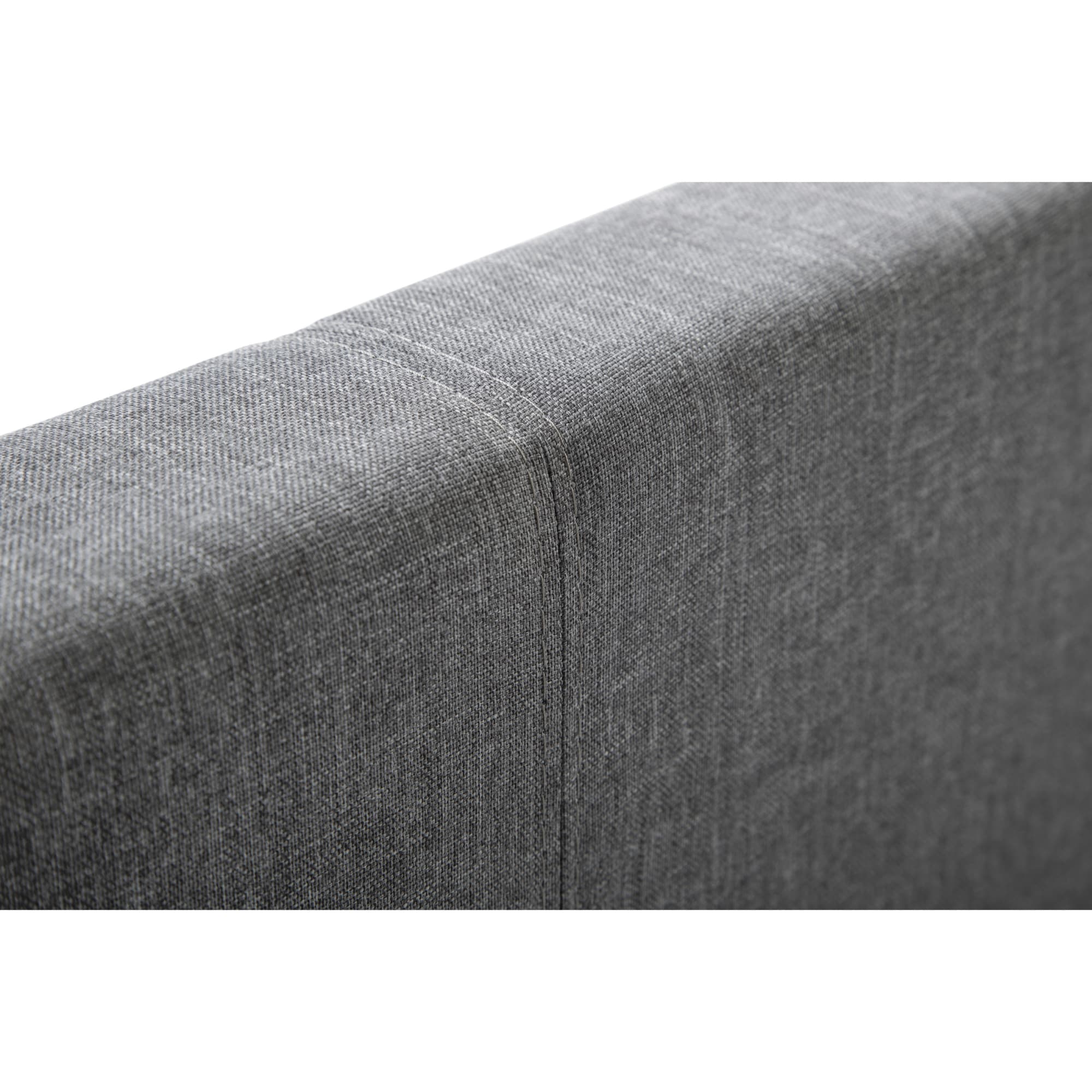 Rialto 120cm Small Double Bed Light Grey