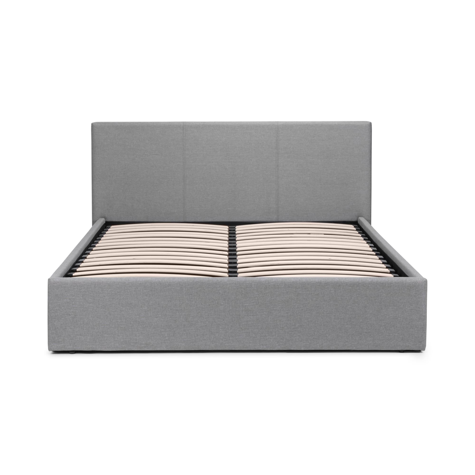 Rialto Ottoman Storage 135cm Double Bed Light Grey
