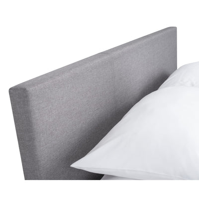 Rialto Ottoman Storage 135cm Double Bed Light Grey