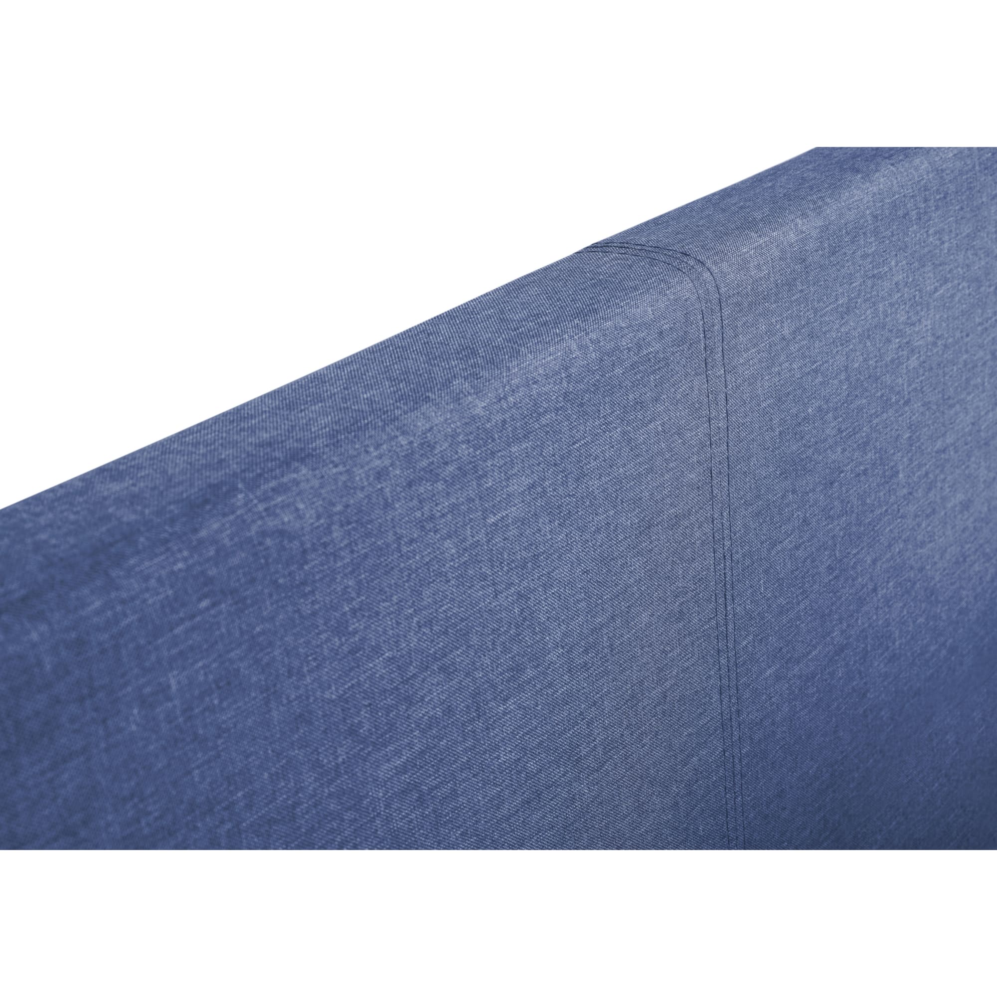 Rialto Ottoman Storage 135cm Double Bed Dark Blue
