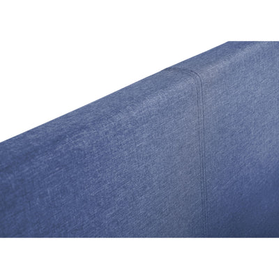 Rialto Ottoman Storage 150cm King Bed Dark Blue