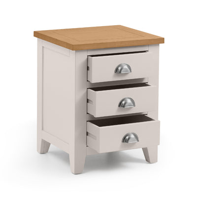 Richmond 3 Drawer Bedside