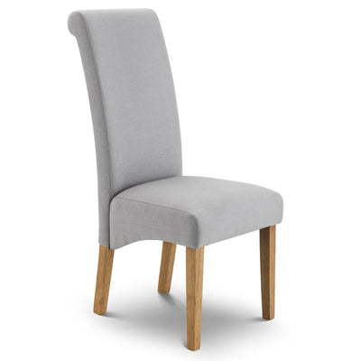 Set Of 2 Rio Scrollback Fabric Chairs