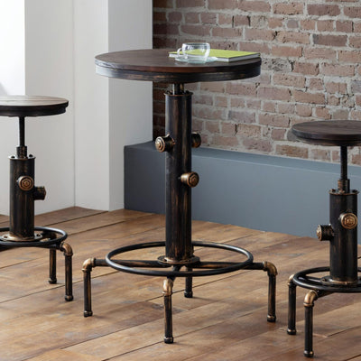 Rockport Pipework Bar Table