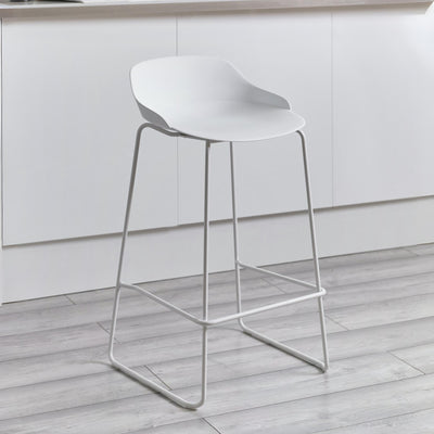 Set Of 2 Rocco Stools - White