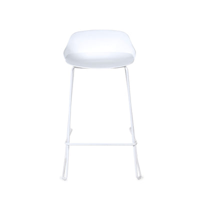 Set Of 2 Rocco Stools - White