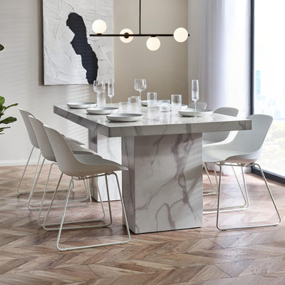Rome Dining Table - White