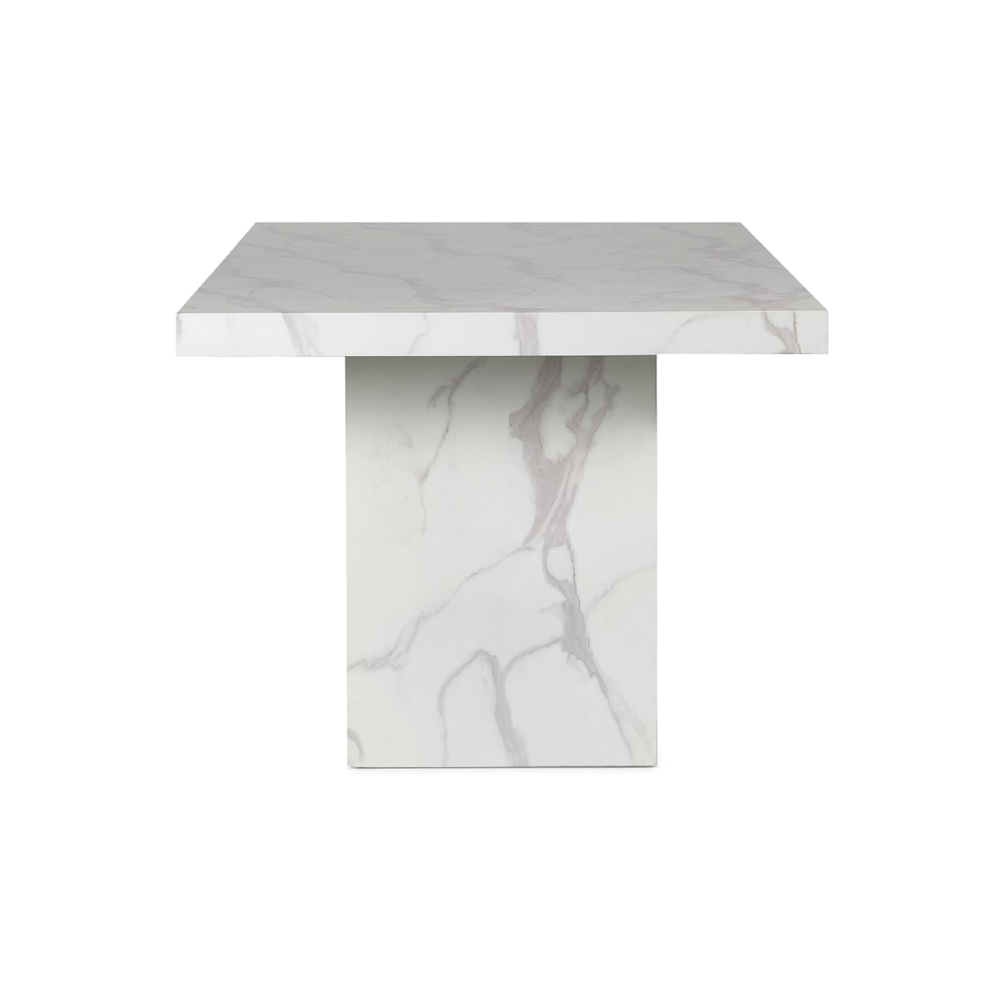 Rome Dining Table - White