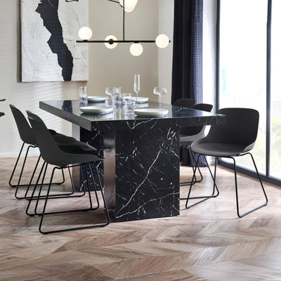 Rome Dining Table - Black