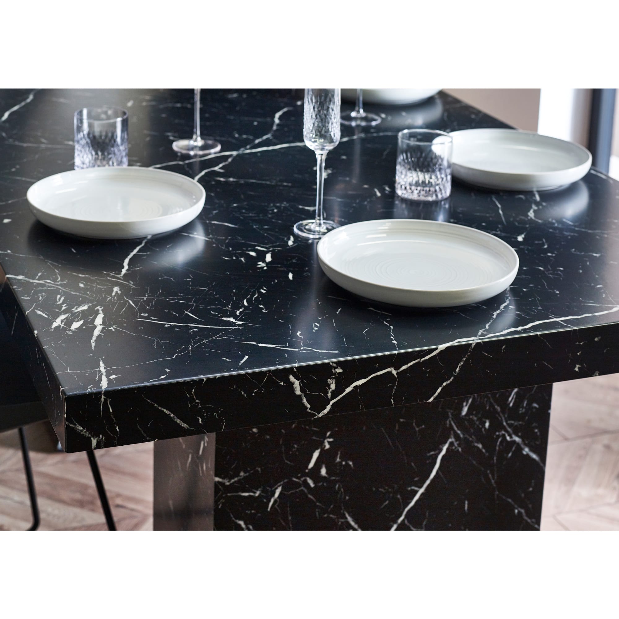 Rome Dining Table - Black