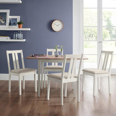 Set Of 2 Rufford Ivory Chairs