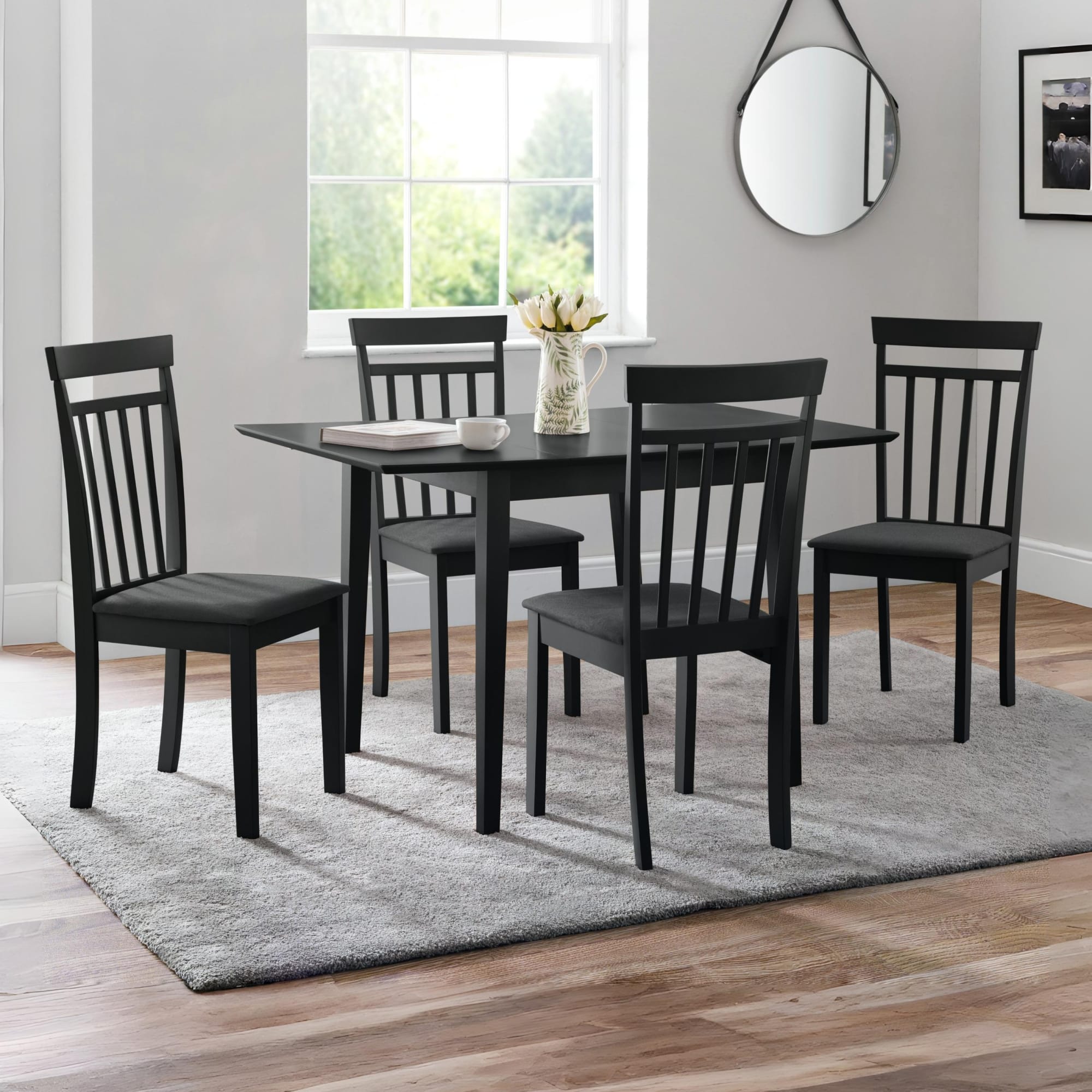 Rufford Dining Table - Black
