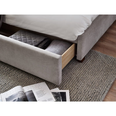 Savannah Double Bed 135Cm - Grey