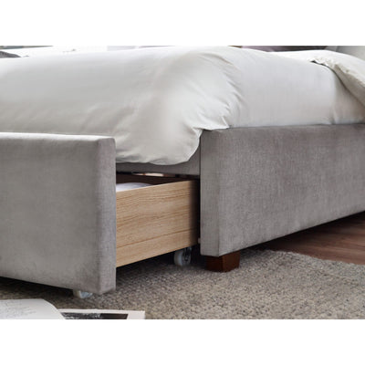Savannah King Bed 150Cm - Grey