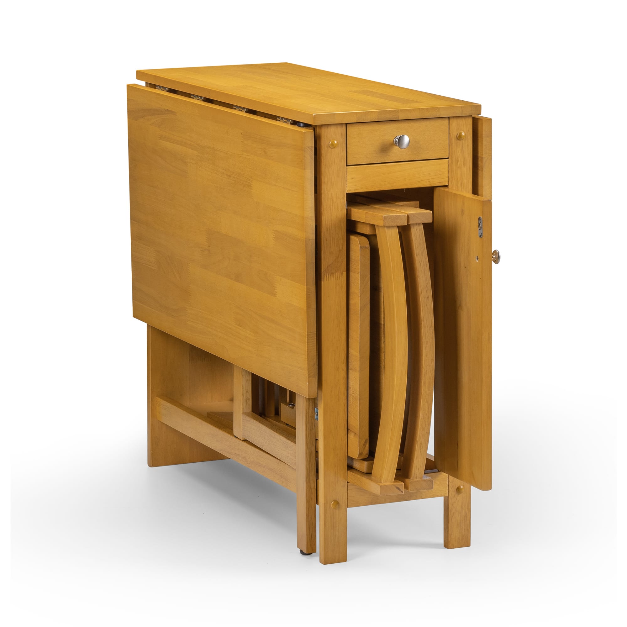Savoy Light Oak 4 Seater Extending Dining Set