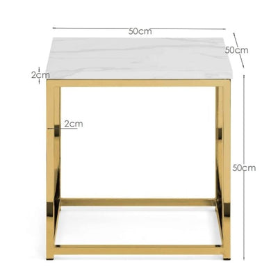 Scala Lamp Table - Gold