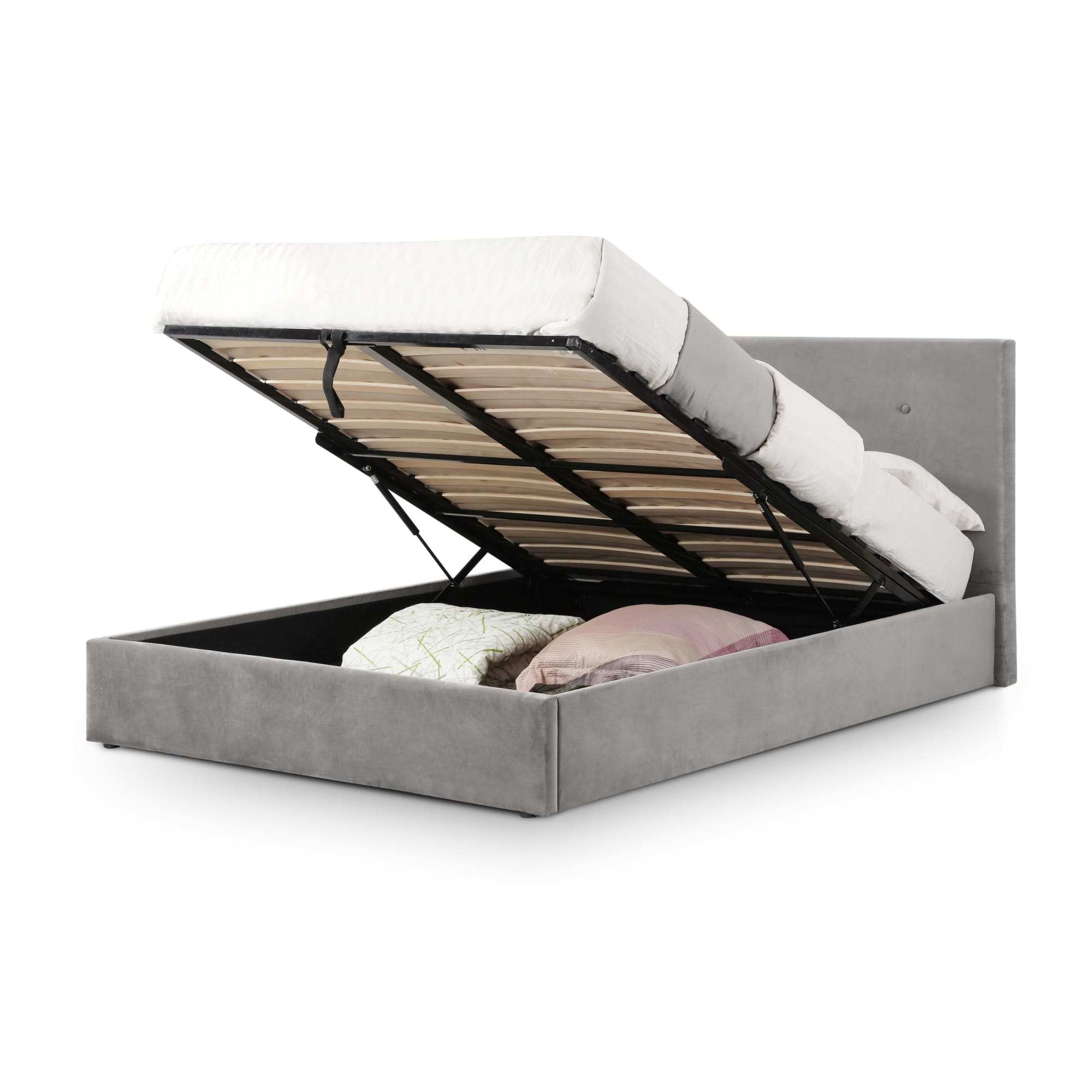 Shoreditch Ottoman Storage 150cm King Bed