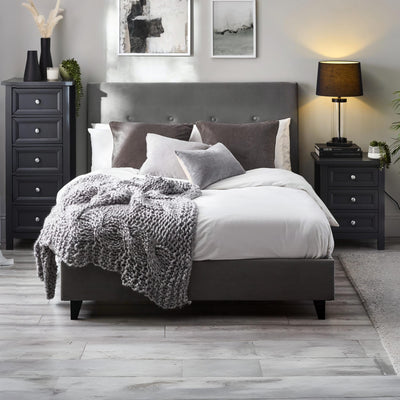 Shoreditch High Headboard 135cm Double Bed