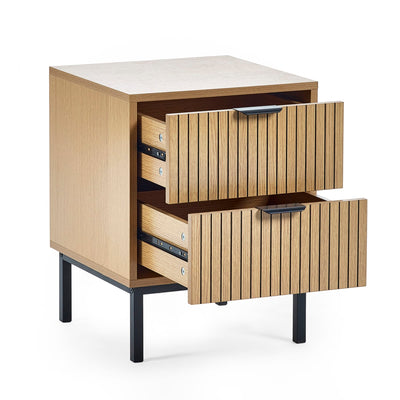 Sia 2 Drawer Bedside