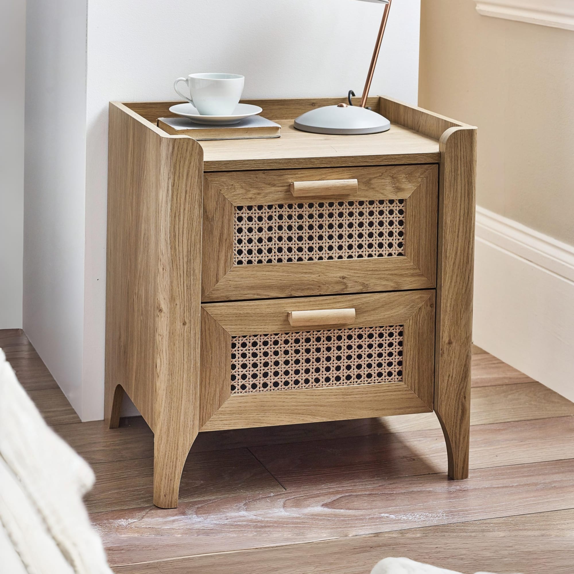 Sydney 2 Drawer Bedside