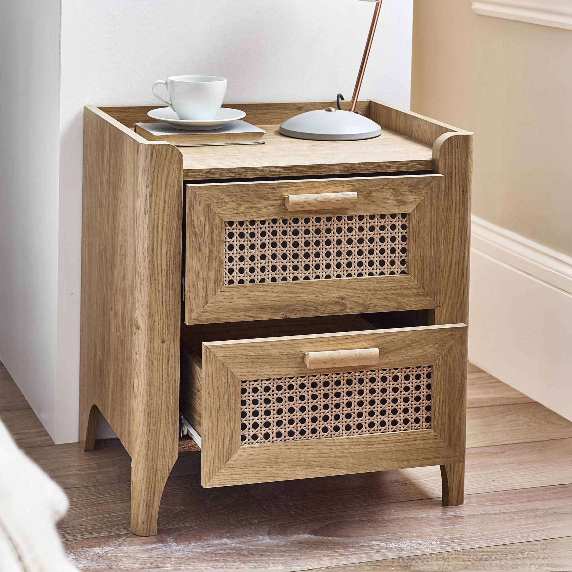 Sydney 2 Drawer Bedside