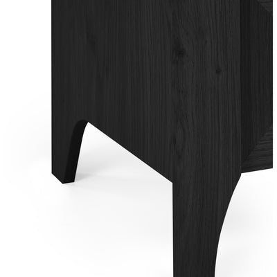 Sydney 3 Drawer Chest - Black Ash