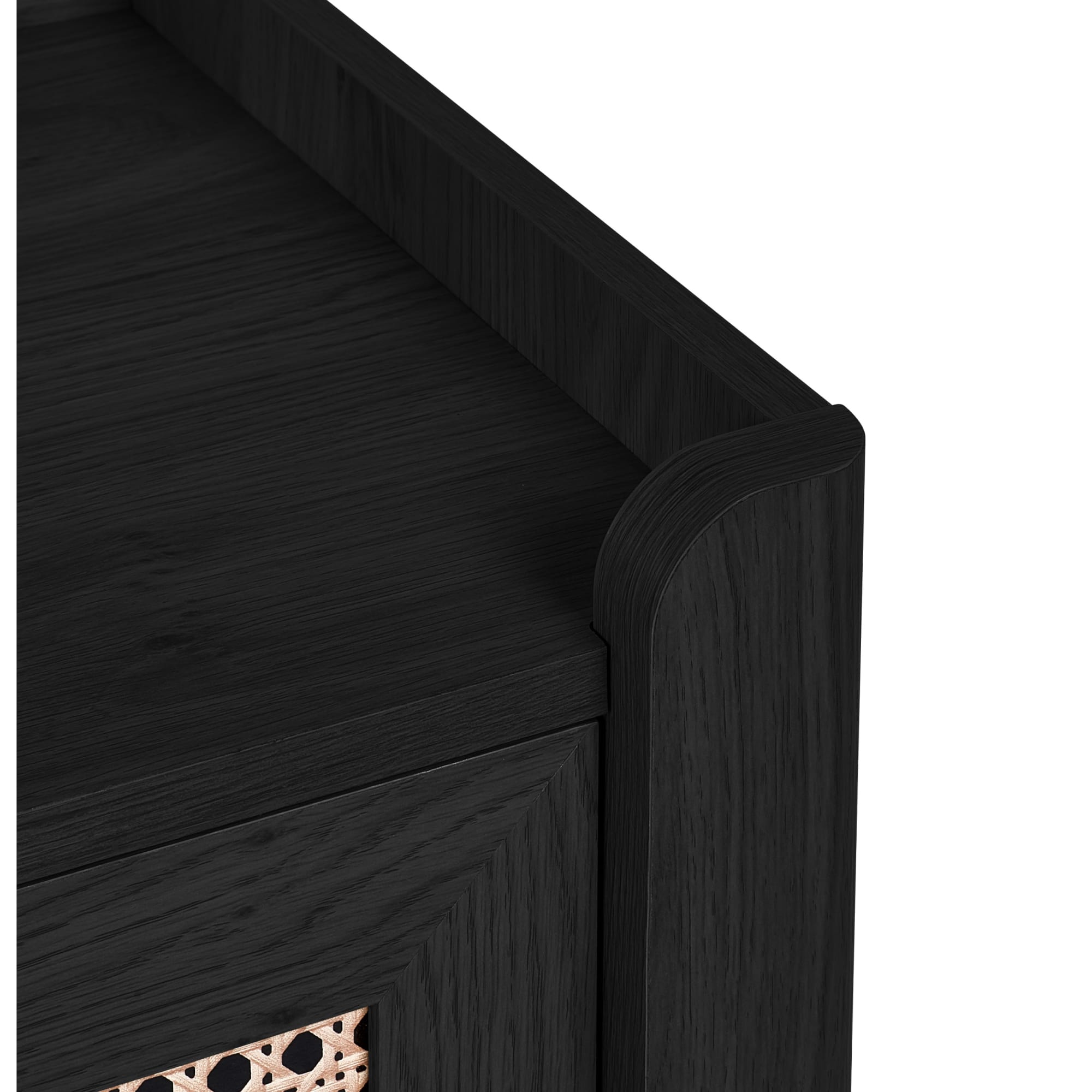 Sydney 3 Drawer Chest - Black Ash