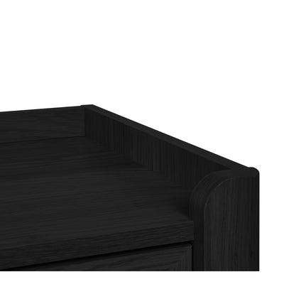 Sydney 6 Drawer Wide Chest - Black Ash