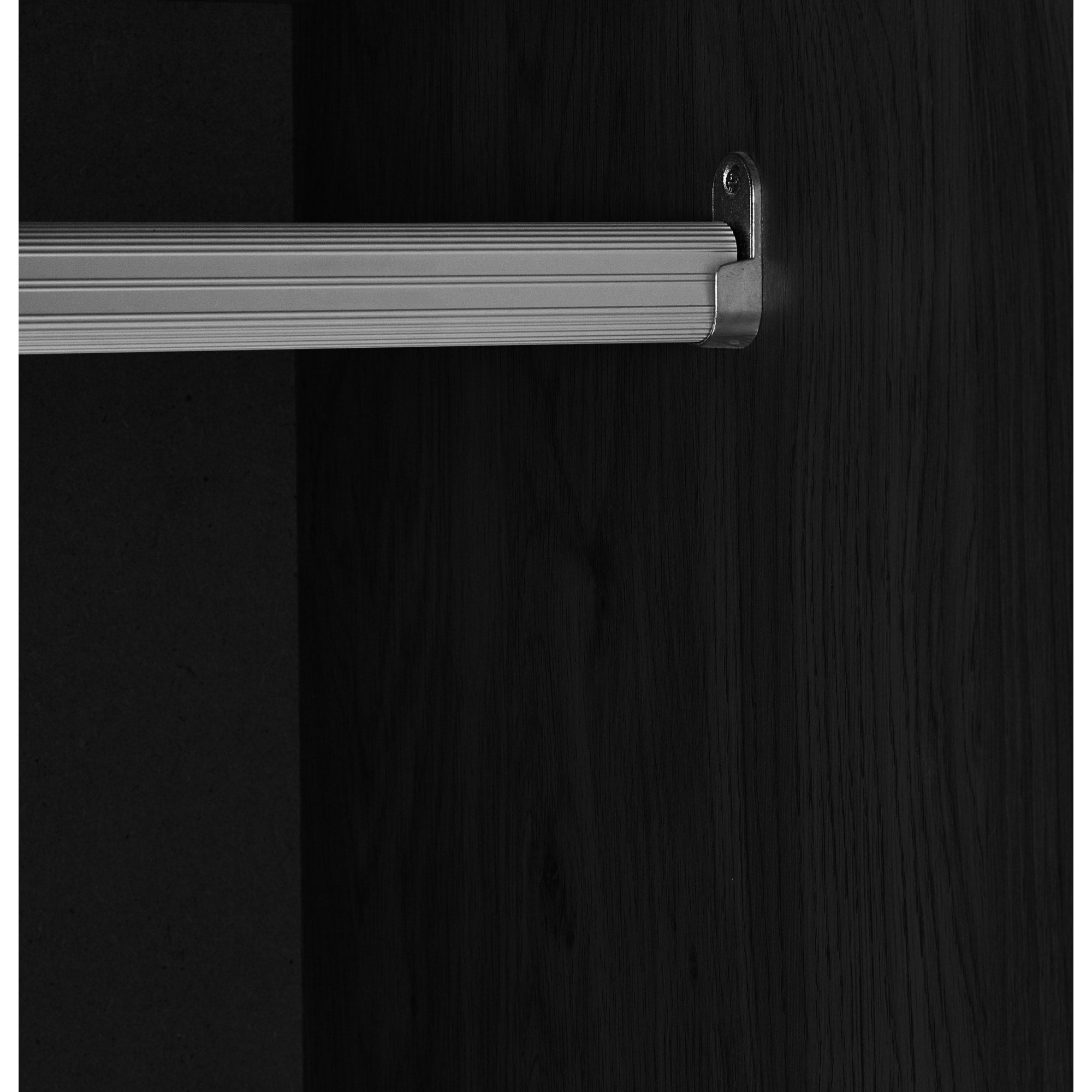 Sydney 2 Door Wardrobe - Black Ash