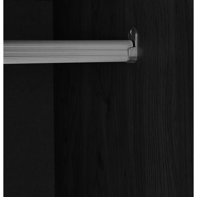 Sydney 2 Door Wardrobe - Black Ash