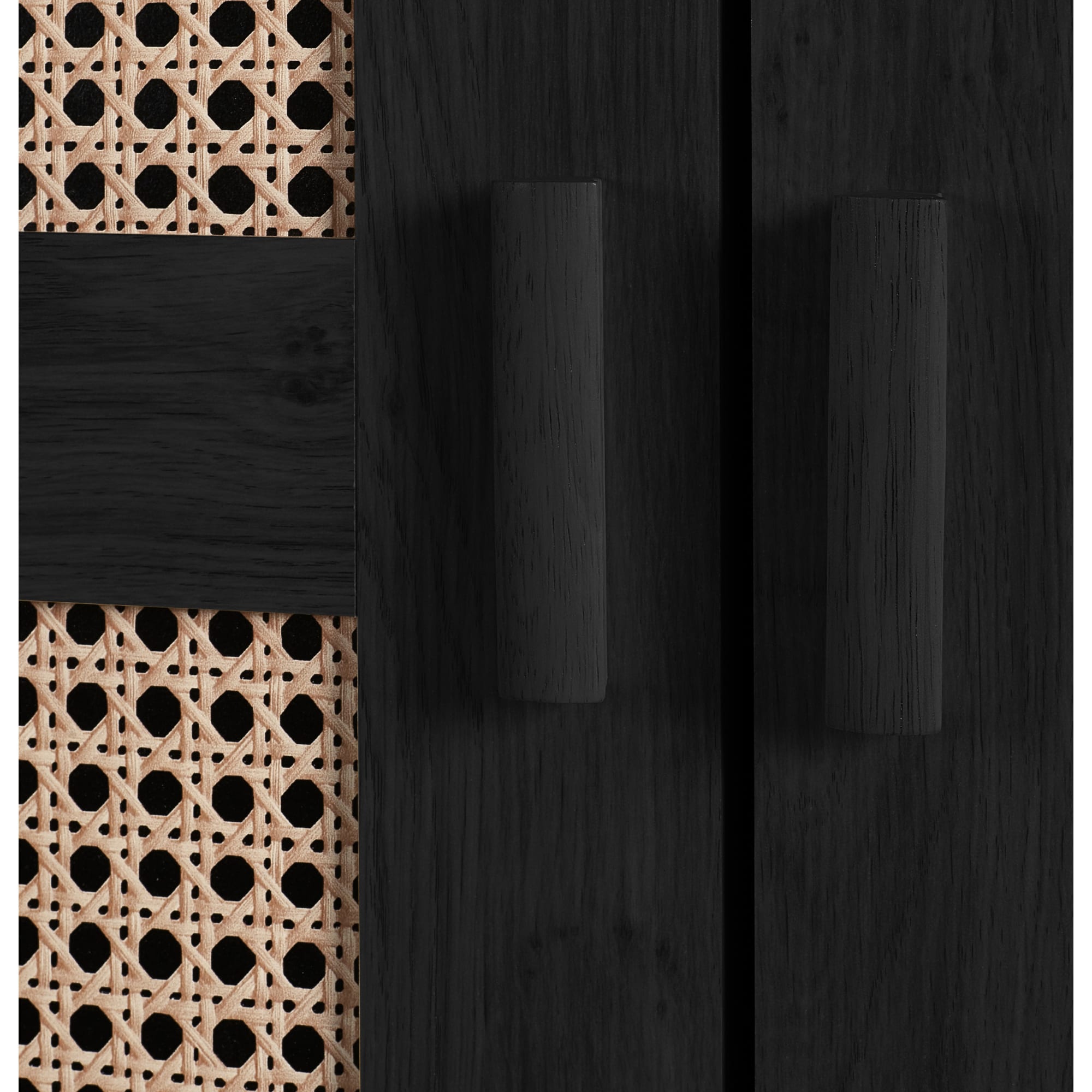 Sydney 2 Door Wardrobe - Black Ash