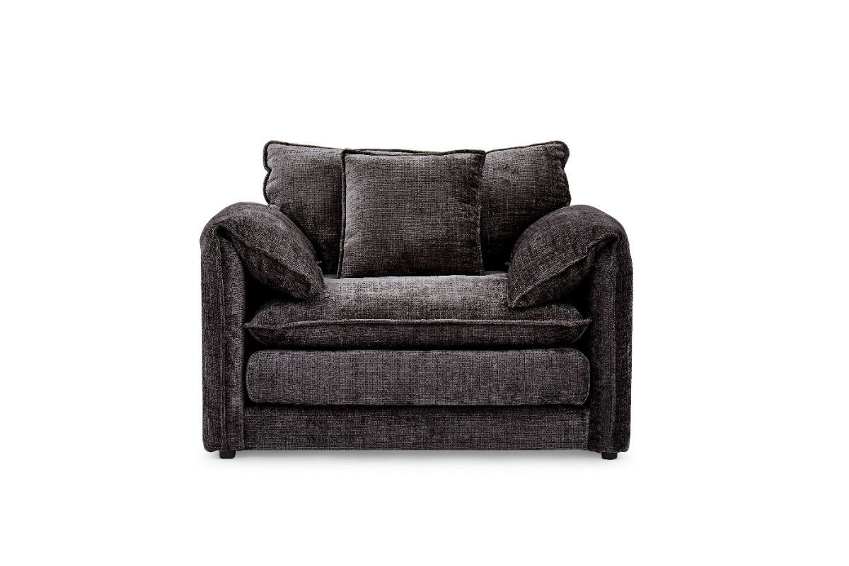 Solaya Sofa Black Armchair