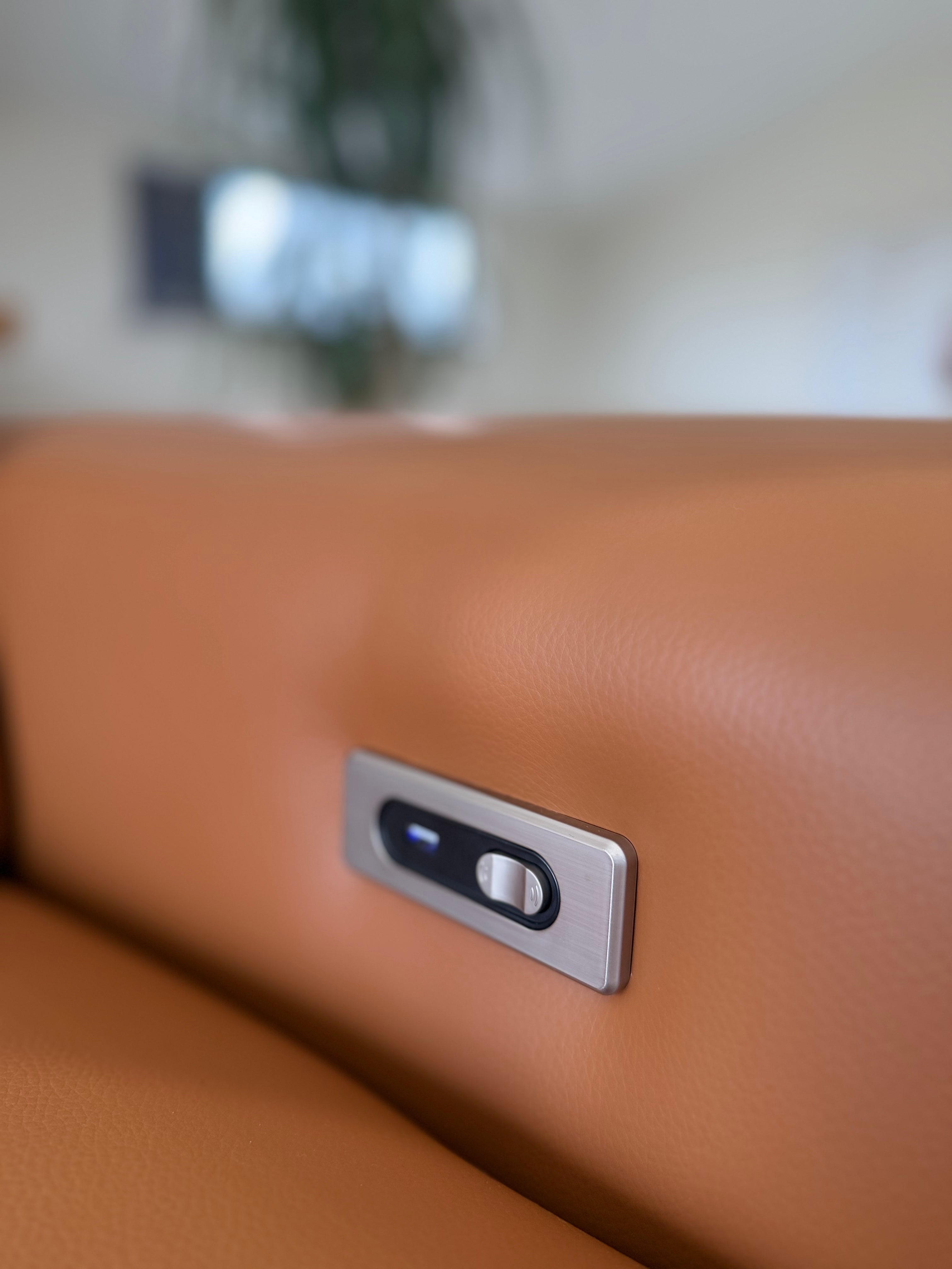 Somerville Electric Recliner Sofa Tan 2 Seater