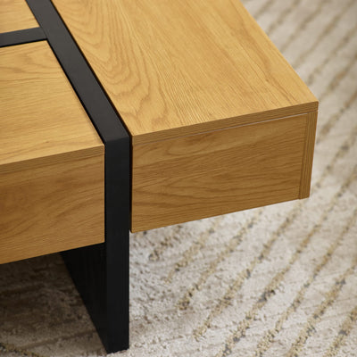 Tahoe 80cm Square Storage Coffee Table
