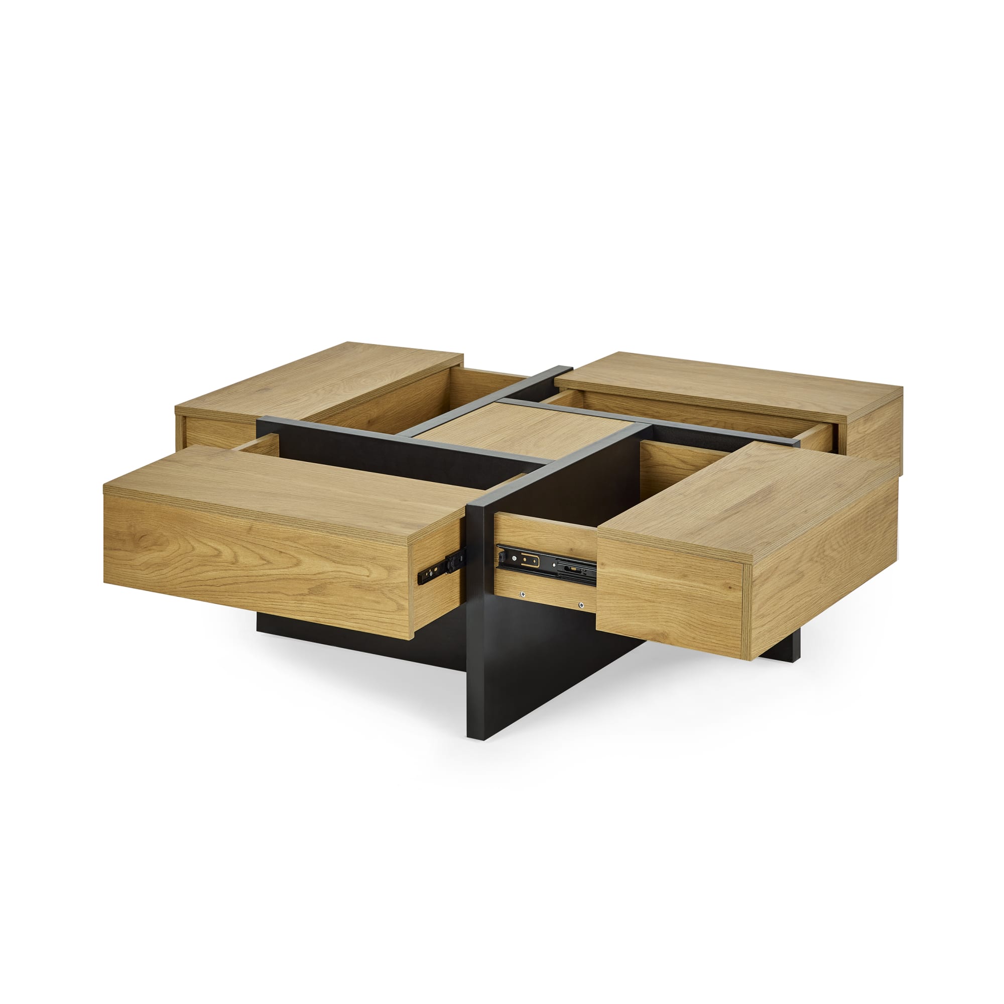 Tahoe 80cm Square Storage Coffee Table