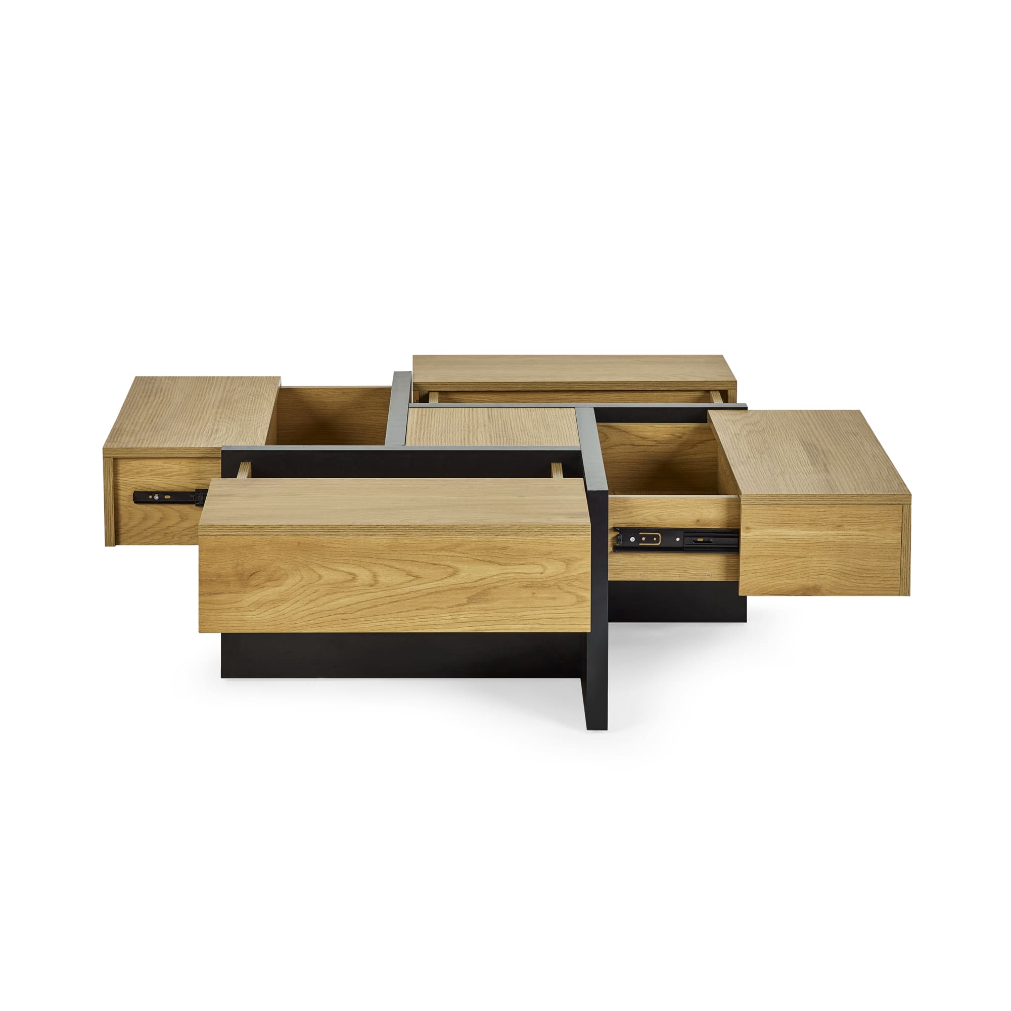 Tahoe 80cm Square Storage Coffee Table