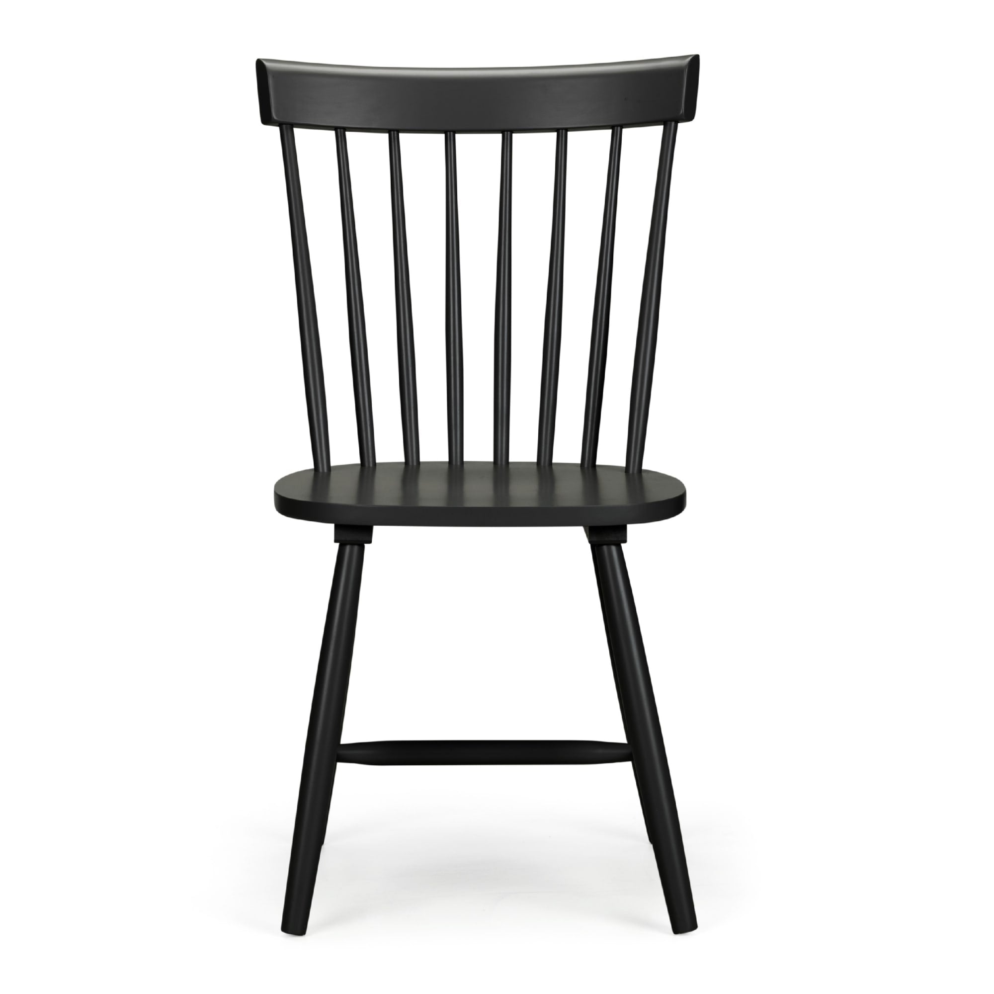 Set Of 4 Torino Black Chairs